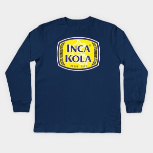 Peru - Inca Kola (Original) _007 Kids Long Sleeve T-Shirt